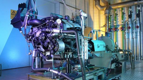 Soluții industriale de la Schaeffler pentru motociclete și vehicule speciale: Stație de testare motoare