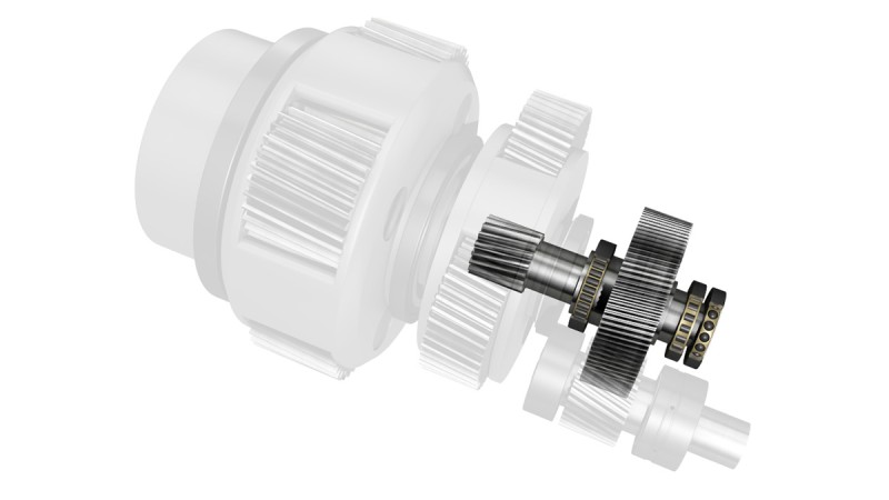 Rulment de arbore tubular