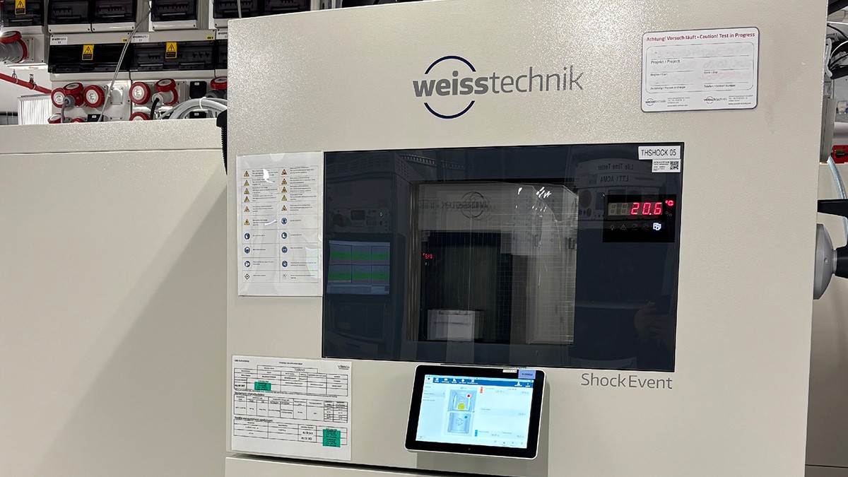 Thermal shock testing