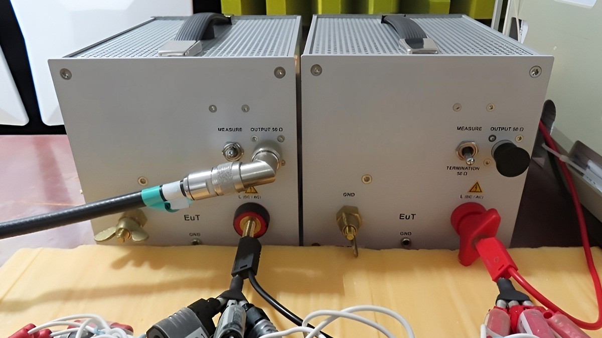 Conducted emission measurements & conducted immunity tests