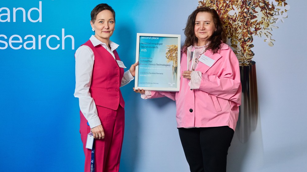 Schaeffler recunoscută ca Top Employer de către Randstad