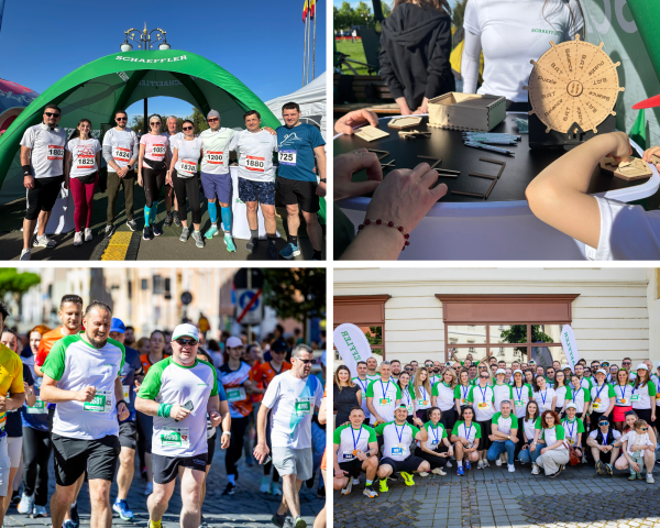 Schaeffler susține sportul și comunitatea prin participarea la maratoane cu impact social