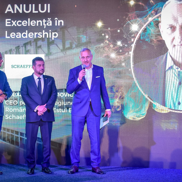 Alexandru Blemovici, CEO Schaeffler România & Sud-Estul Europei, desemnat „Managerul Anului – Excelență în Leadership” la Gala Excelenței în Afaceri 2026
