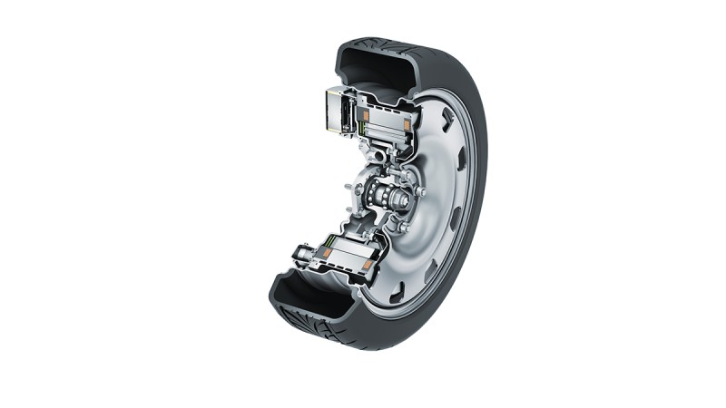 Mecanisme electrice de antrenare a butucului roții