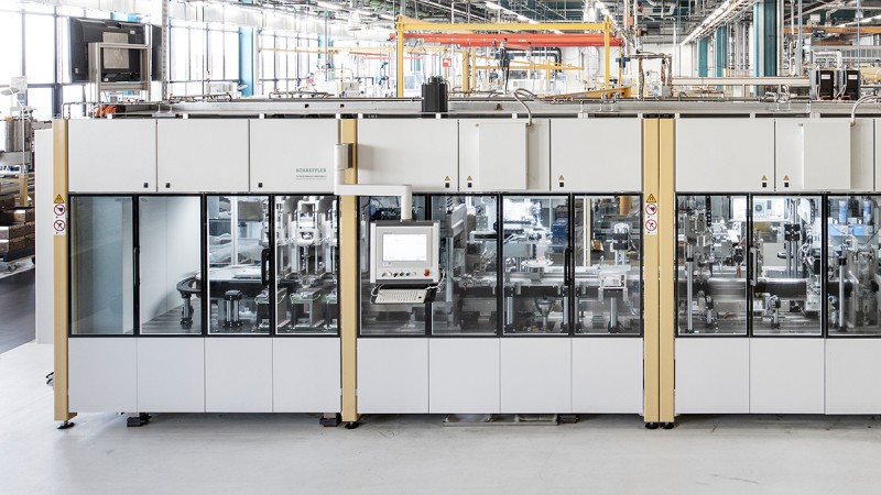 Hală de producție la Schaeffler's Special Machinery